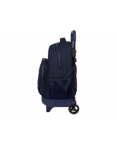 Mochila safta grande con ruedas compact extraible real madrid 2 equipacion 24 25 220x330x450 mm