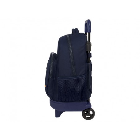 Mochila safta grande con ruedas compact extraible real madrid 2 equipacion 24 25 220x330x450 mm