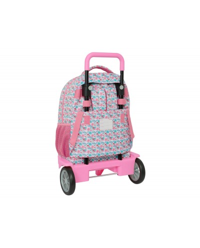 Mochila safta grande con ruedas compact evolution extraible moos floresistente 450x330x220 mm