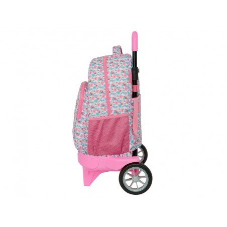 Mochila safta grande con ruedas compact evolution extraible moos floresistente 450x330x220 mm