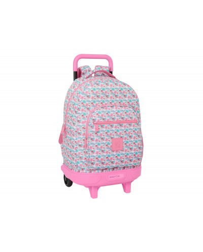 Mochila safta grande con ruedas compact extraibles safta reciclado moos floresistente 450x330x220 mm