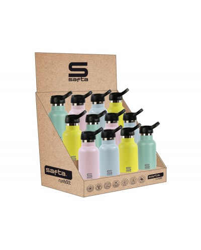 Expositor botella portaliquidos safta runbotts 235x315x195 mm