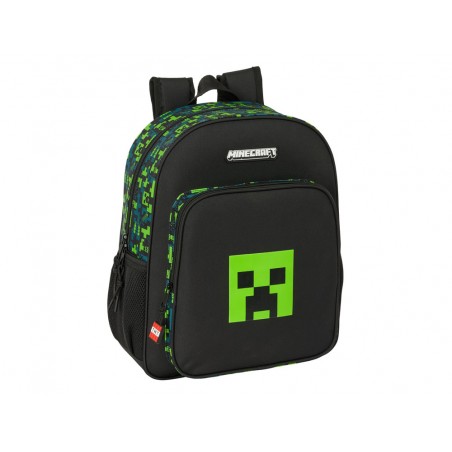 Mochila safta junior adaptable a carro minecraft tnt 380x320x120 mm