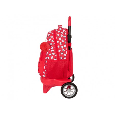 Mochila safta grande con ruedas compact evolution extraible hello kitty iconic 450x330x220 mm