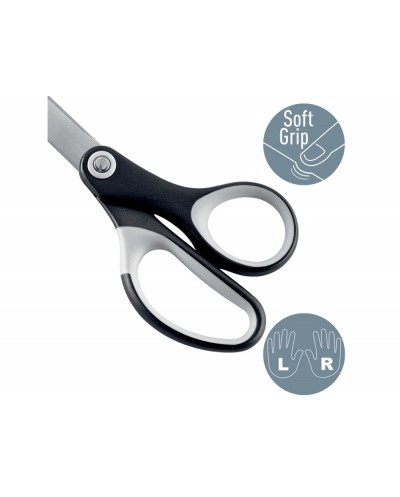 Tijeras leitz premium titanium 260 mm color negro
