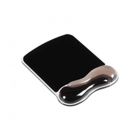 Reposamunecas kensington duo gel teclado color negro gris 240x182x25 mm