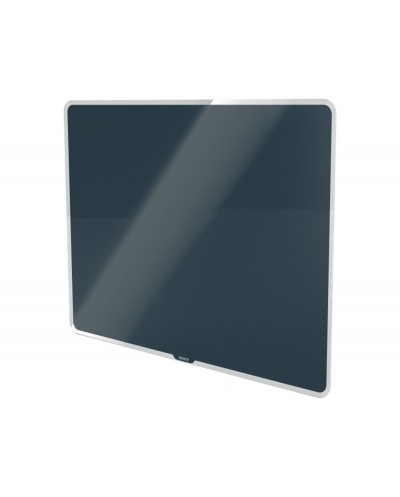 Pizarra cristal leitz cosy magnetica color gris 600x400 mm