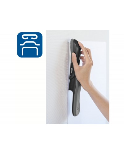 Grapadora rapid f16 plastico capacidad 20 hojas usa grapas 24 6 y 26 6 color negro