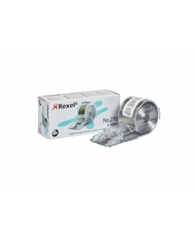 Grapas rexel galvanizadas para stella 70 cartucho de 5000 unidades