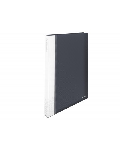 Carpeta esselte escaparate vivida 40 fundas polipropileno tapa rigida din a4 color negro