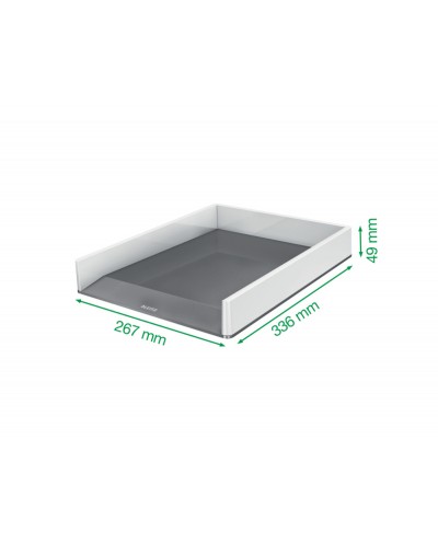 Bandeja sobremesa plastico leitz wow dual blanco fucsia 267x49x336 mm