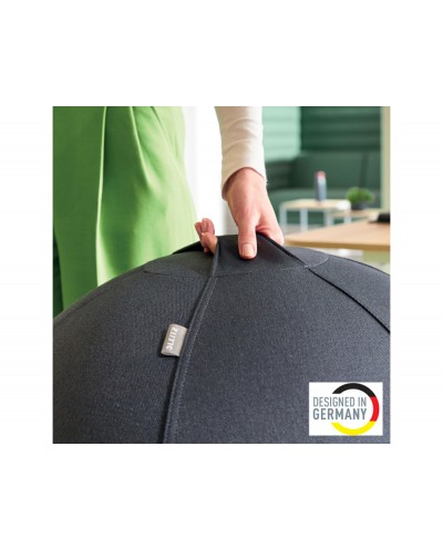 Balon de asiento leitz active 75 cm antideslizante color gris oscuro
