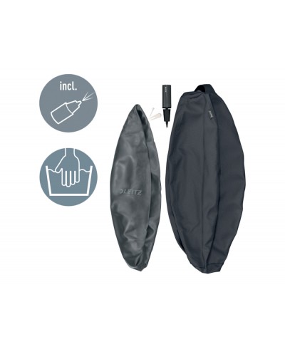 Balon de asiento leitz active 75 cm antideslizante color gris oscuro