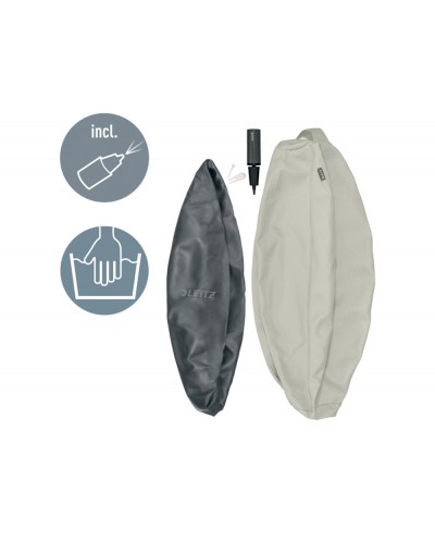 Balon de asiento leitz active 65 cm antideslizante color gris