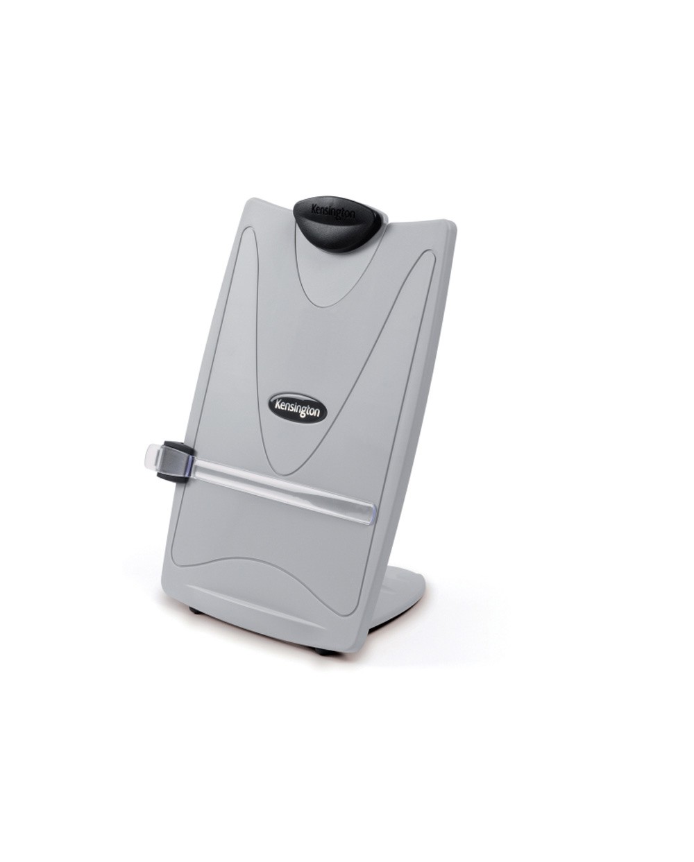 Atril sobremesa kensington insight plus color con regla gris 37x373x21 mm