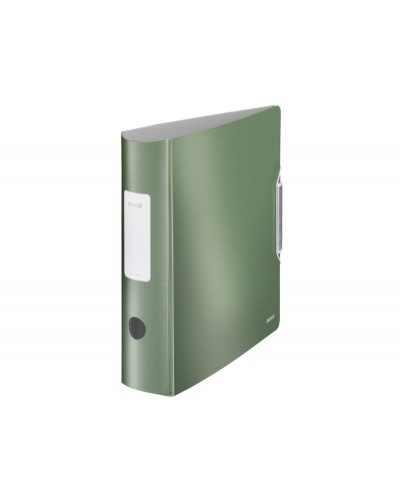 Archivador de palanca leitz active solid polyfoam 180 din a4 lomo 82 mm color verde celadon
