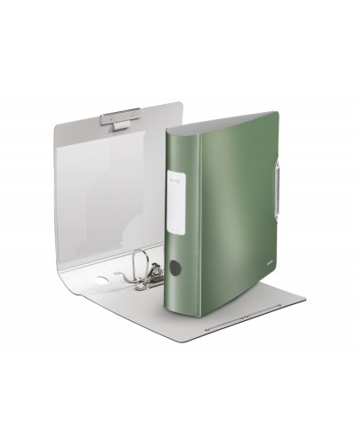 Archivador de palanca leitz active solid polyfoam 180 din a4 lomo 82 mm color verde celadon