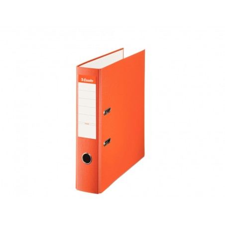 Archivador de palanca esselte carton forrado din a4 lomo 75 mm con rado color naranja