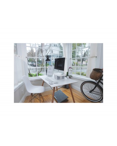 Reposapies kensington smartfitasolemate pro elite ergonomic color gris 530x120x340 mm