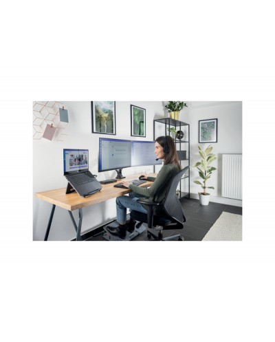 Reposapies kensington smartfitasolemate pro elite ergonomic color gris 530x120x340 mm