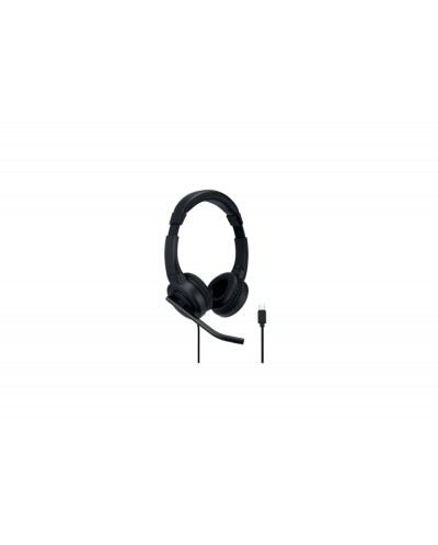 Auricular kensington h1000 biaural con microfono usb c cable 180 cm