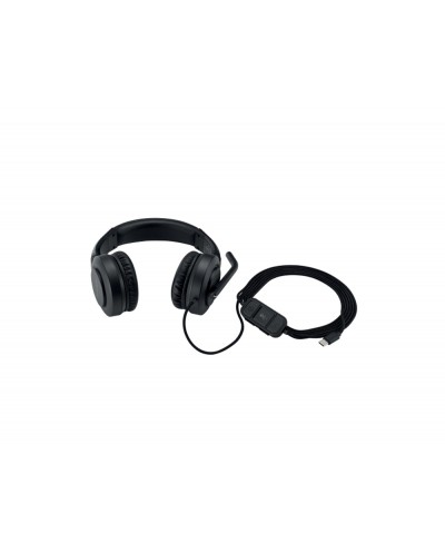 Auricular kensington h1000 biaural con microfono usb c cable 180 cm