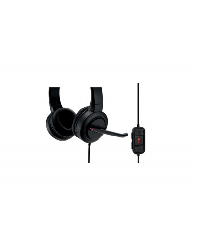 Auricular kensington h1000 biaural con microfono usb c cable 180 cm