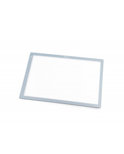Mesa de luz led miniland para aprendizaje mediante estimulo visual formato din a2 650x470x5 mm