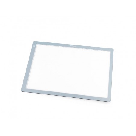 Mesa de luz led miniland para aprendizaje mediante estimulo visual formato din a2 650x470x5 mm