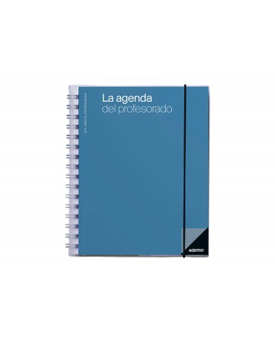 Agenda del profesor additio planificacion trimestral semana vista 165 x 215 cm color lila