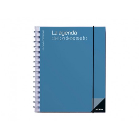 Agenda del profesor additio planificacion trimestral semana vista 165 x 215 cm color lila