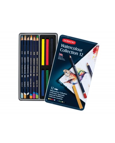 Lapices de colores derwent watercolour caja de 72 unidades colores surtidos
