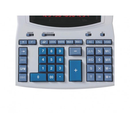 Calculadora ibico 1491x impresora pantalla lcd papel 57 mm 14 digitos