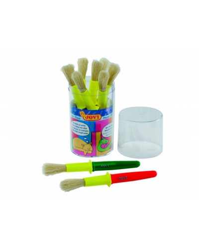 Pincel escolar jovi grueso mango plastico