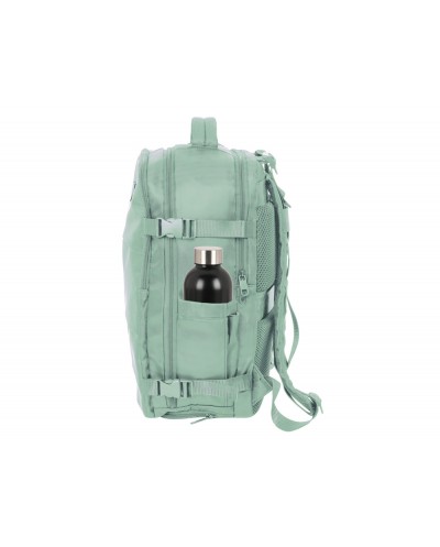 Mochila safta viaje cabina portatil 156 verde pastel 440x290x190 mm