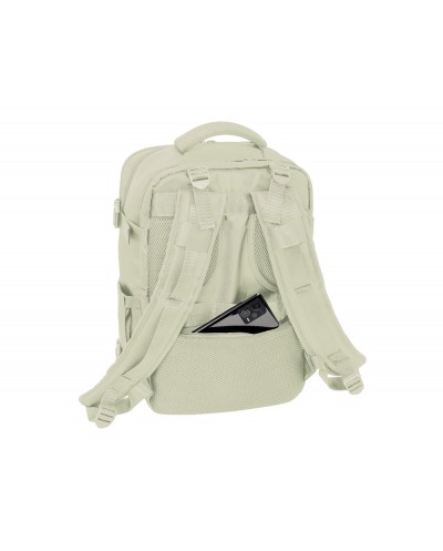 Mochila safta viaje cabina portatil 156 beige 440x290x190 mm
