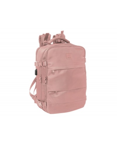 Mochila safta viaje cabina portatil 156 rosa 440x290x190 mm