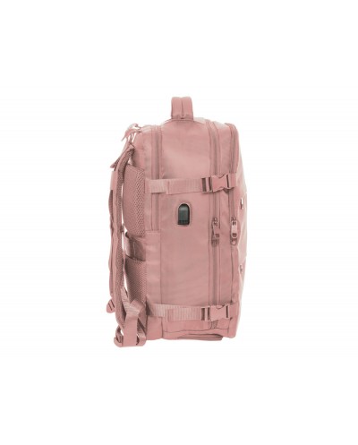 Mochila safta viaje cabina portatil 156 rosa 440x290x190 mm