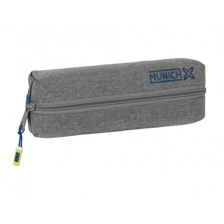Bolso escolar portatodo safta rectangular con goma elastica 22cm munich street 40x220x70 mm