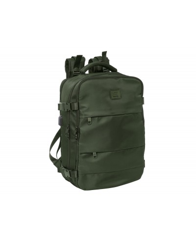 Mochila safta viaje cabina portatil 156 verde 440x290x190 mm