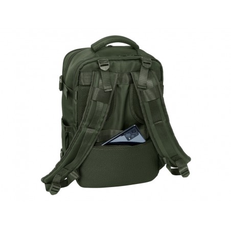 Mochila safta viaje cabina portatil 156 verde 440x290x190 mm