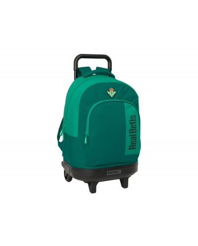 Mochila safta grande con ruedas compact extraible resistente al agua real betis 450x330x220 mm