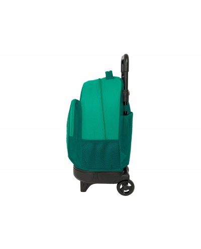 Mochila safta grande con ruedas compact extraible resistente al agua real betis 450x330x220 mm