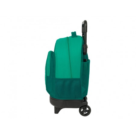 Mochila safta grande con ruedas compact extraible resistente al agua real betis 450x330x220 mm