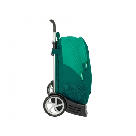 Mochila safta mod 665 con carro evolution resistente al agua real betis 430x320x140 mm