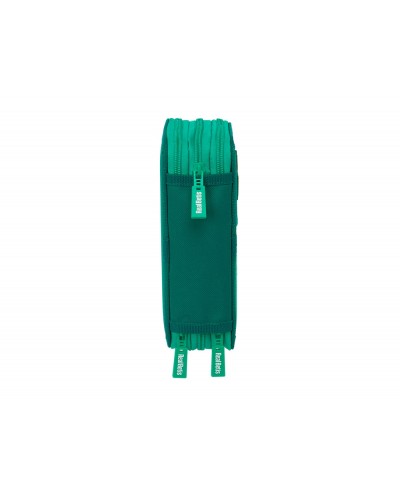 Plumier escolar safta triple 37 piezas resistente al agua real betis 195x125x55 mm