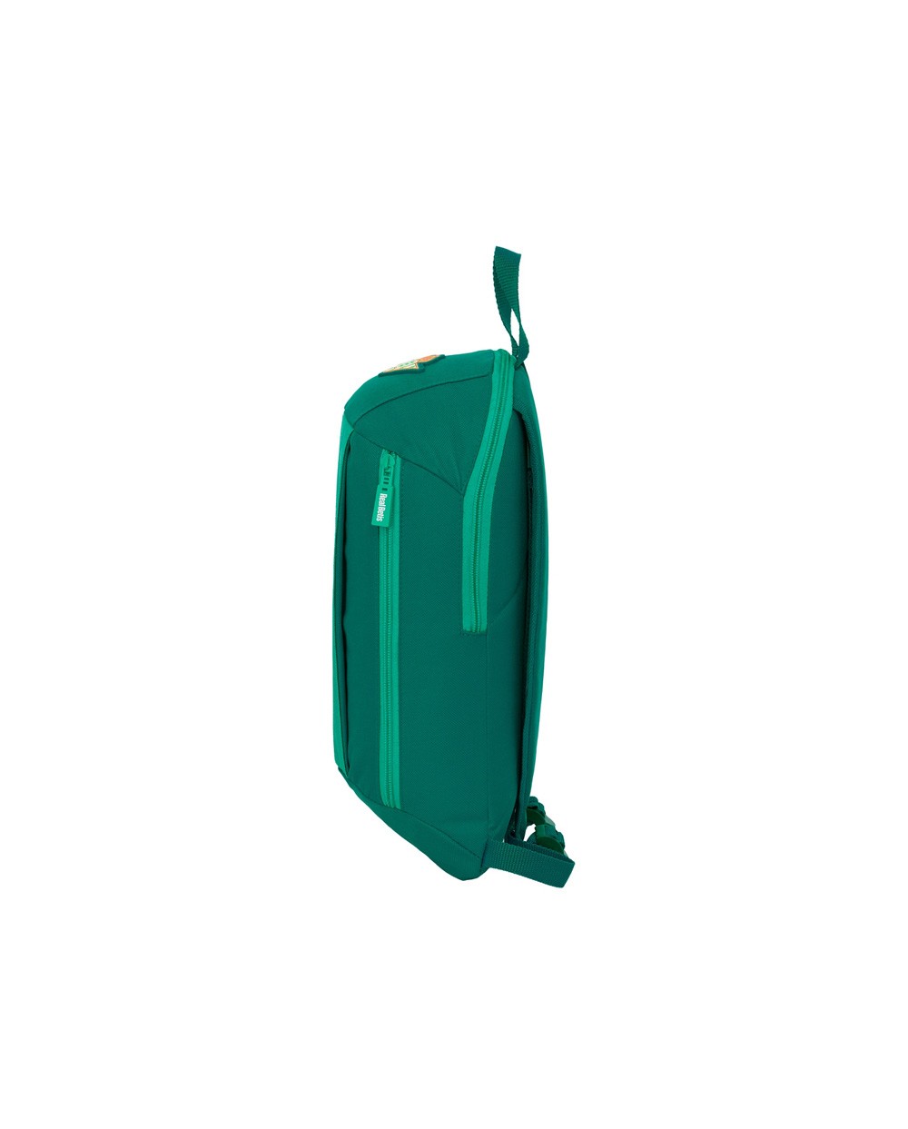 Mini mochila safta con cremallera vertical resistente al agua real betis 390x220x100 mm