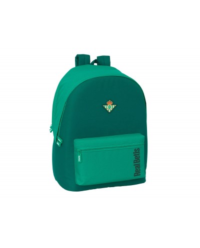Mochila safta doble para portatil 156 usb resistente al agua real betis 440x310x180 mm