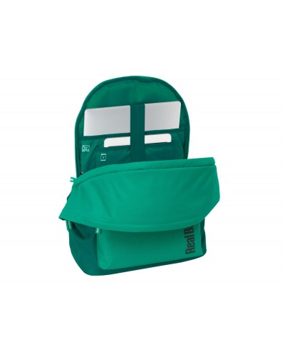 Mochila safta doble para portatil 156 usb resistente al agua real betis 440x310x180 mm