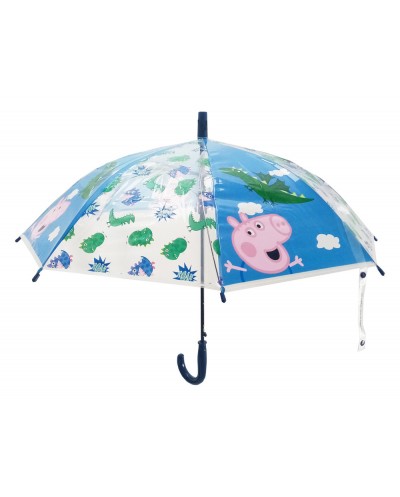 Paraguas safta cupula 43 cm peppa pig pretty flowers